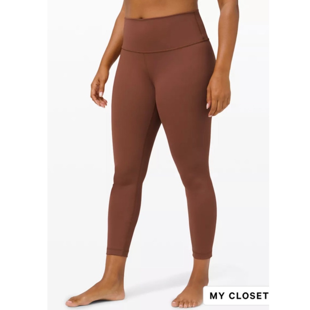 Lululemon Wunder Under Luxtreme High-Rise Leggings 25" in Ancient Copper, Size 2
